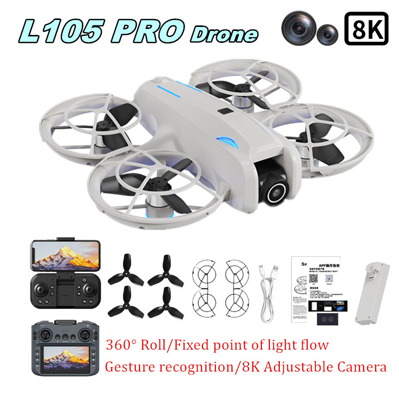 Drone Camera Professional - Drone L105 PRO com Lente Dupla