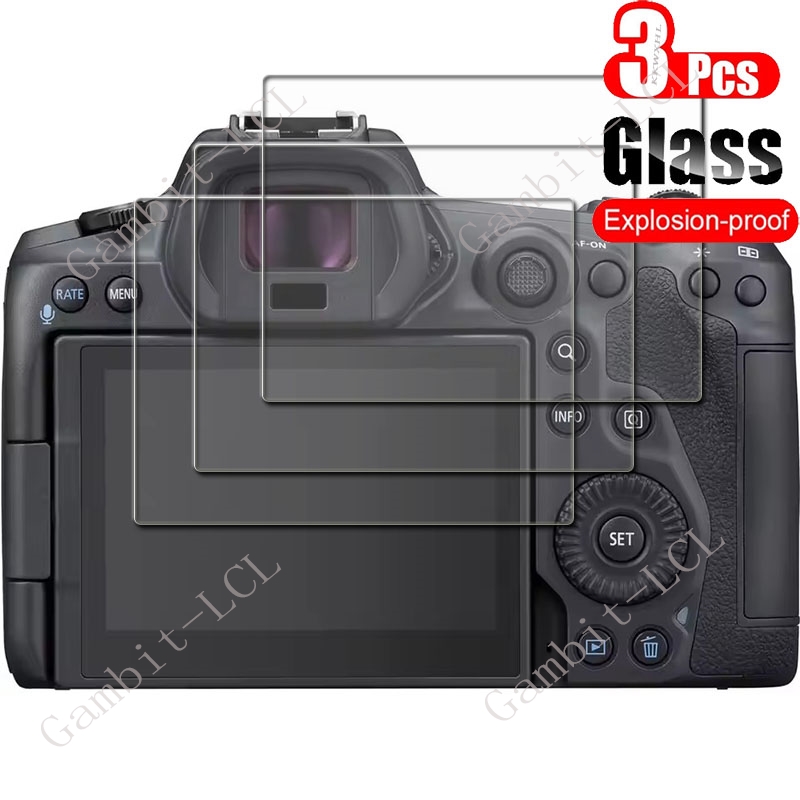 3 peças de vidro temperado par - Canon Camera Eos R50 avaliação e preço