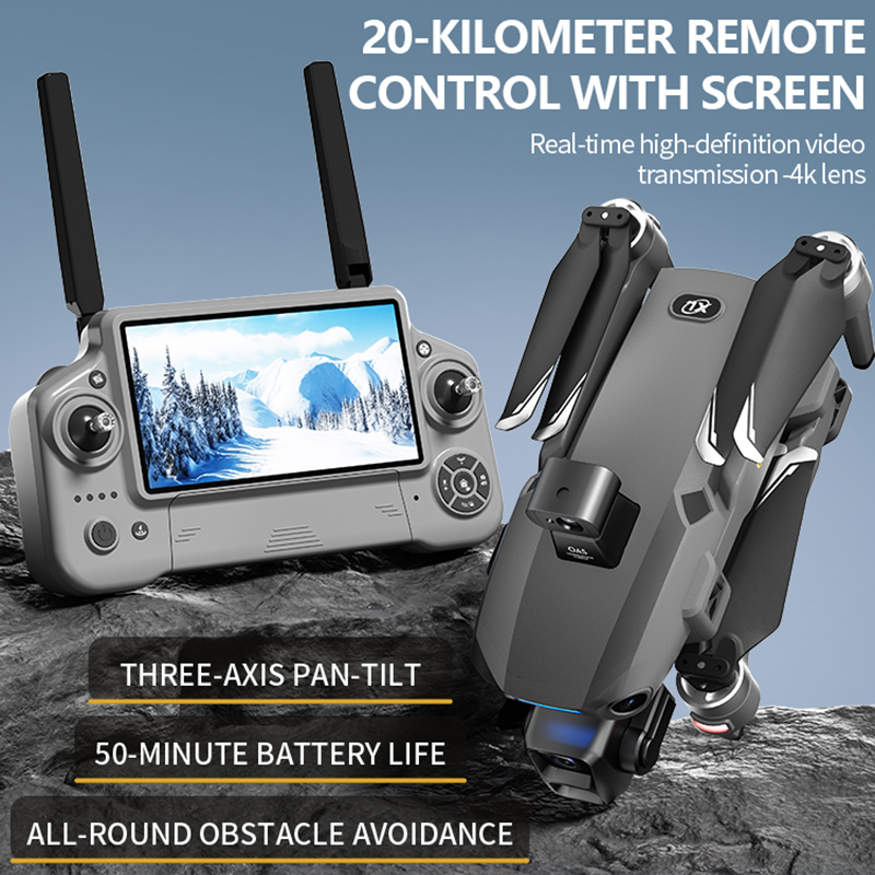 Novo Drone 8K com Câmera Dupla - Drone Camera Mount avaliação e preço