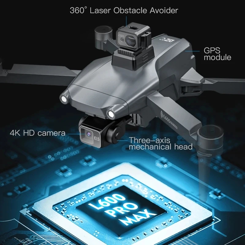 L600 pro max gps drone profiss - Drone Camera Professional avaliação e preço
