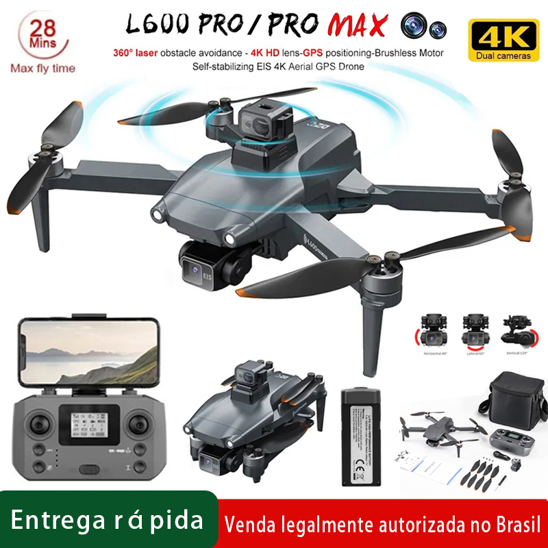 L600 Pro MAX /L600 PRO Drone 4 - Drone Camera Night Vision avaliação e preço
